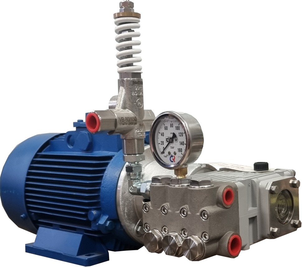 Установка высокого давления Насосный агрегат NP10/4-150RE - 1.1 кВт