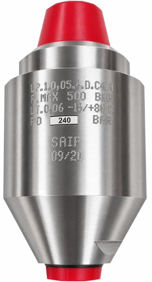Демпфер пульсаций SAIP LP 0,05/500 (нерж. сталь)